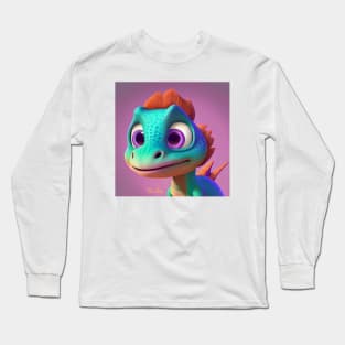 Baby Dinosaur Dino Bambino - Sofia Long Sleeve T-Shirt